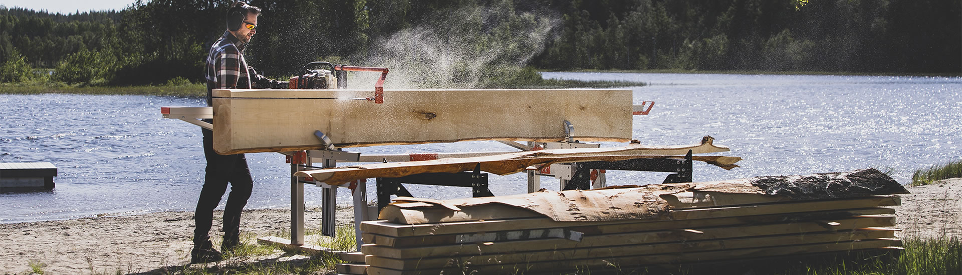 logosol chainsaw mill